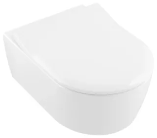 Подвесной унитаз Villeroy  Boch Avento Directflush 5656SR01с крышкой-сиденьем Slim
